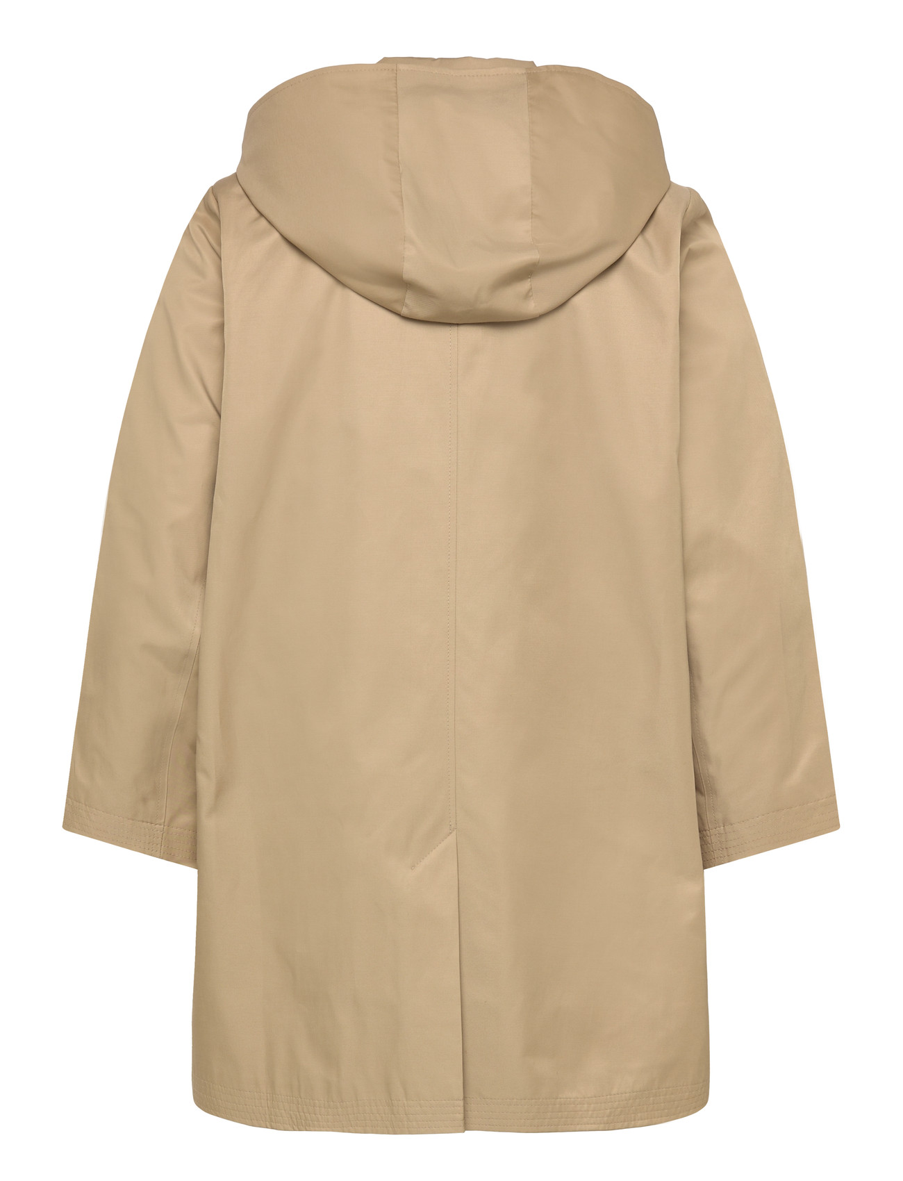 Lauren Women Hooded Cotton Blend Balmacaan Coat 46 48 2