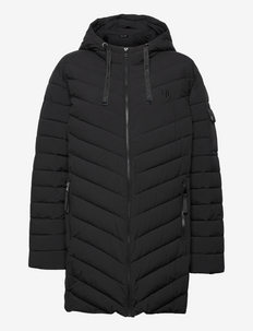Hooded Quilted Jacket - kurtki zimowe - black
