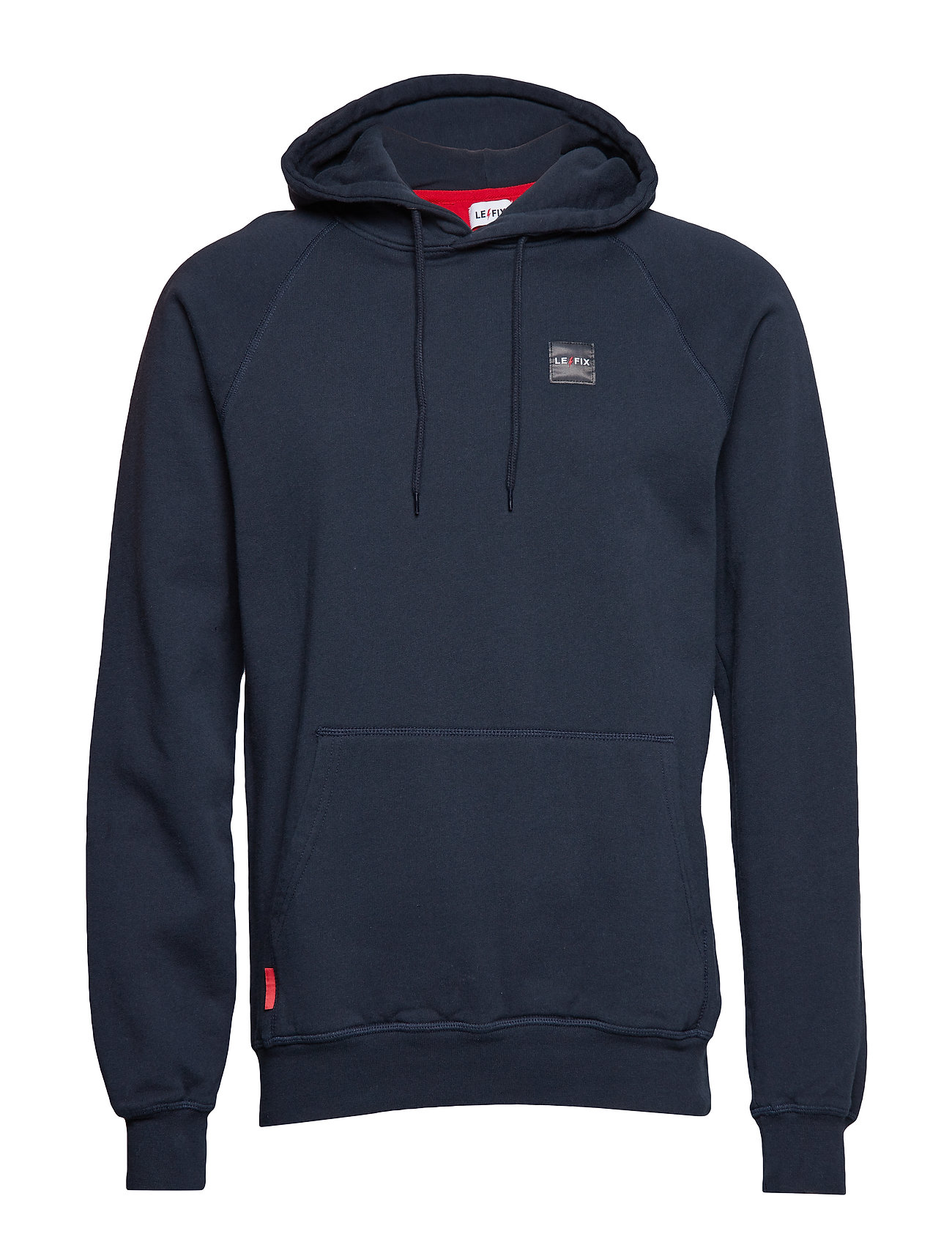 Lefix Lf Patch Hood Hoodie Trui Blauw Le Fix lefix kopen in de aanbieding Lefix Lf Patch Hood Hoodie Trui Blauw Le Fix lefix kopen in de aanbieding