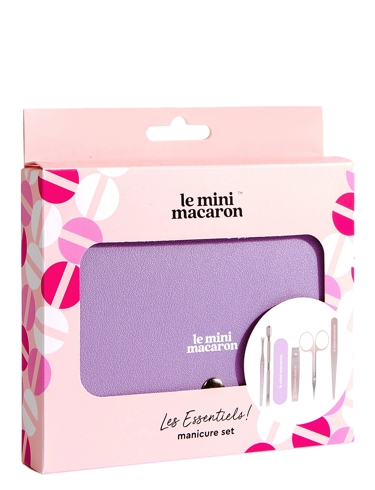 Manicure Set Nagelverktyg Naglar Multi/patterned Le Mini Macaron