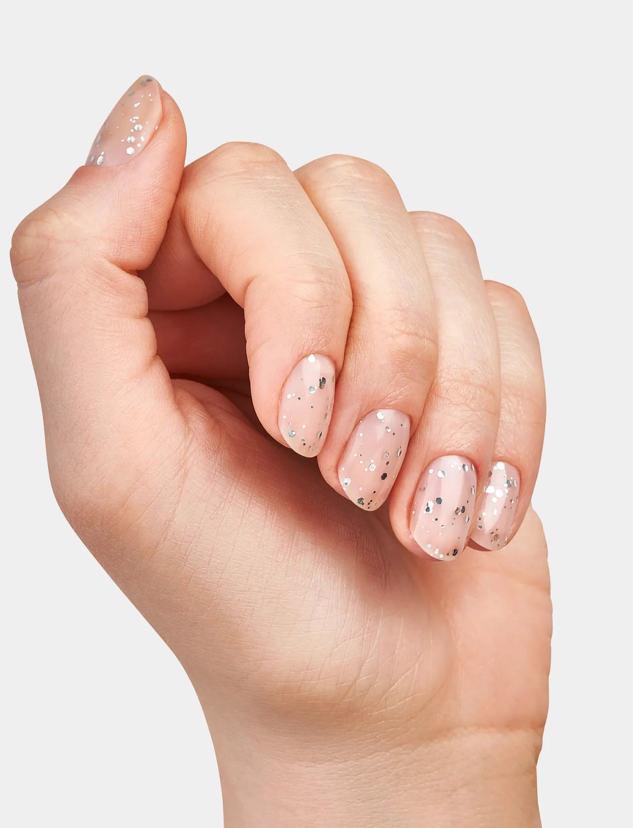 Le Mini Macaron Gel Top Coat, 8.5 ml, Silver, Negle > Gelé-Neglelak, Dame