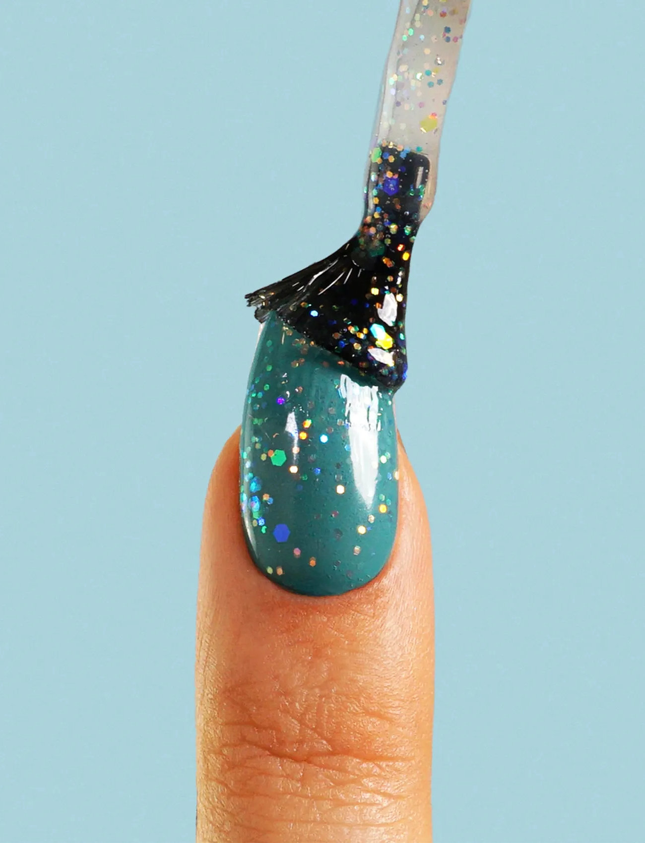 Le Mini Macaron Gel Top Coat, 8.5 ml, Silver, Negle > Gelé-Neglelak, Dame