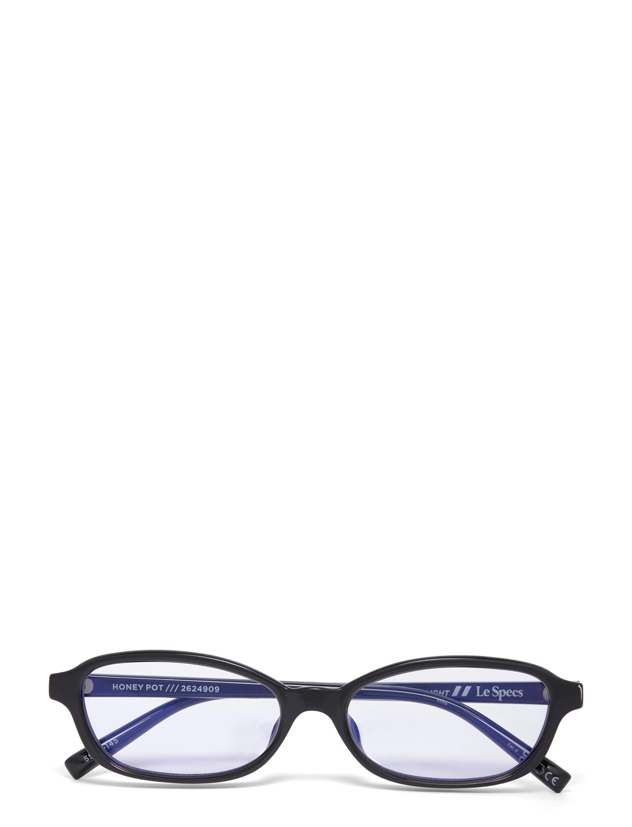 Le Specs Honey Pot *Blue Light*, One Size, Black, Accessories > Blue Light Glasses, Dame