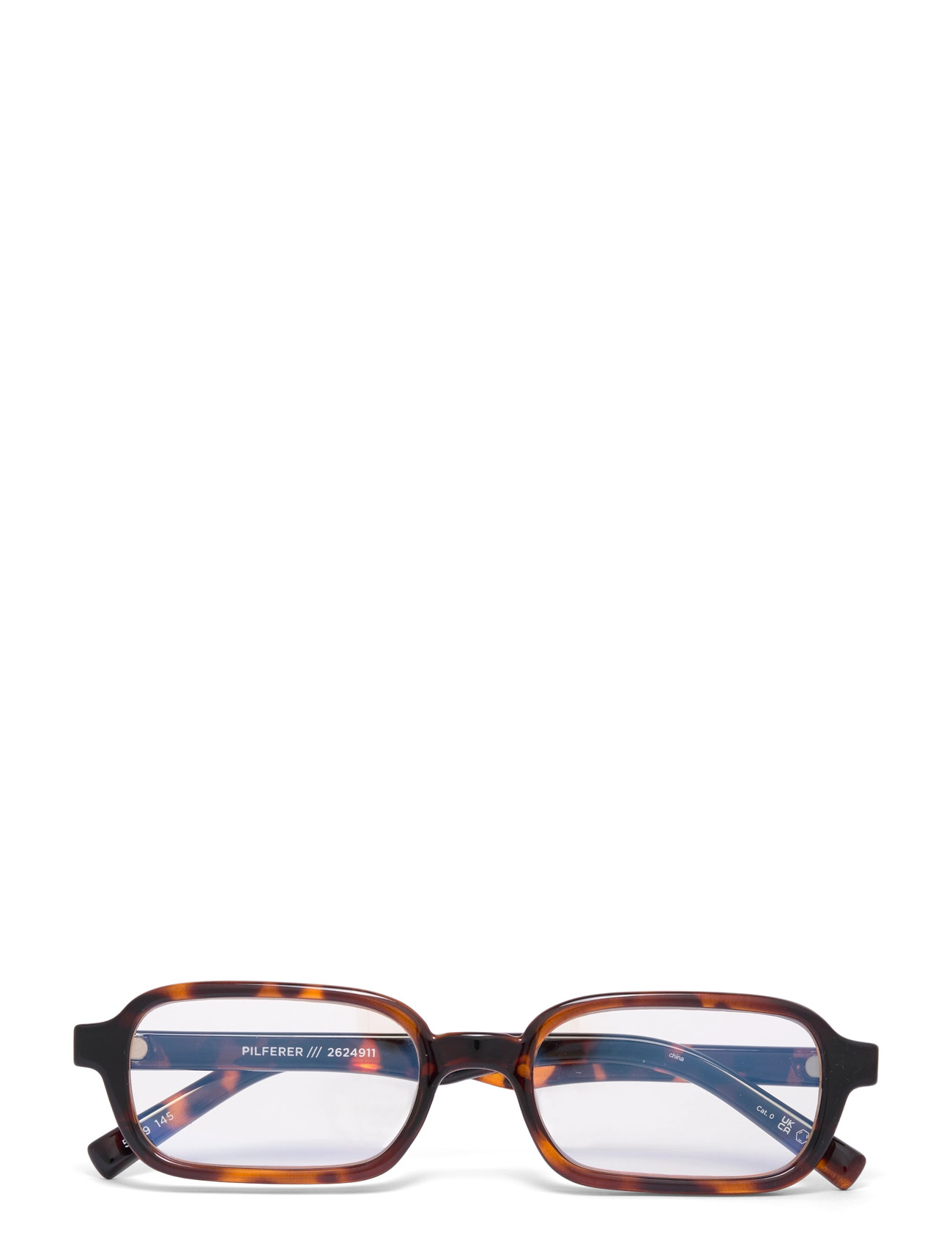 Le Specs Pilferer *Blue Light*, One Size, Brown, Accessories > Blue Light Glasses, Dame