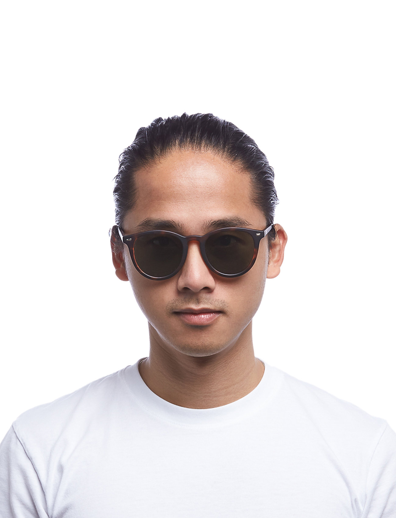 Le Specs Fire Starter *Polarized*, One Size, Brown, Solbriller > Solbriller Med Rundt Stel, Dame