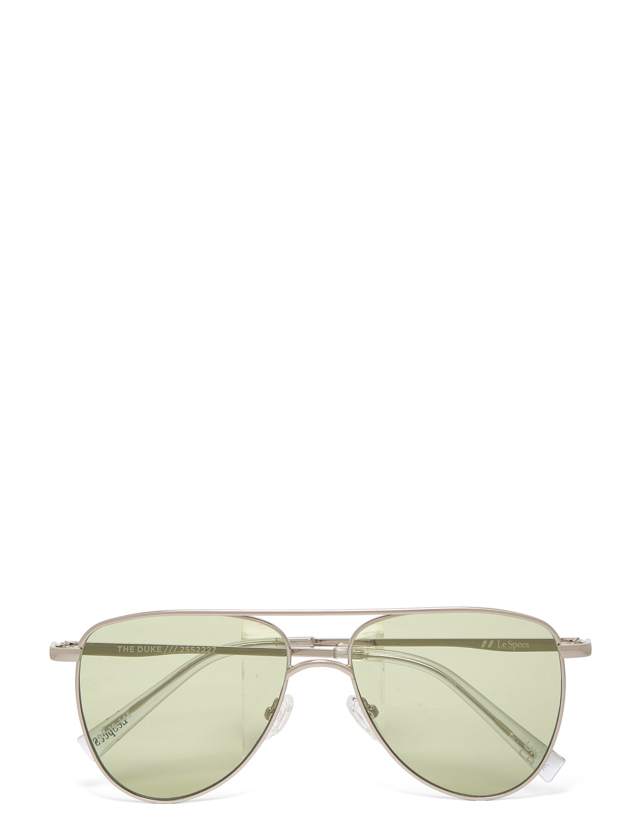 Le Specs The Duke, One Size, Silver, Solbriller > Aviator-Solbriller, Dame