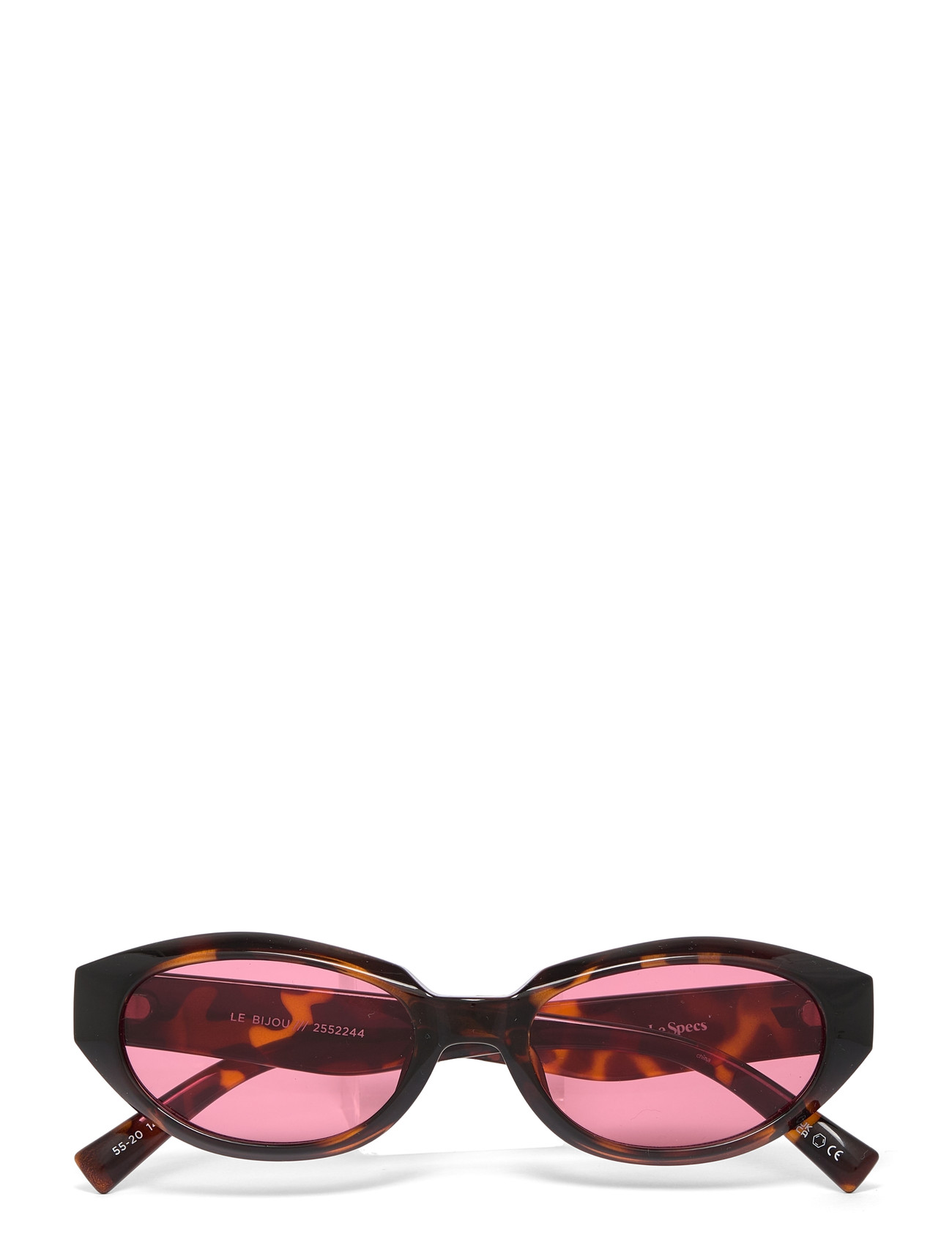 Le Specs Le Bijou, One Size, Brown, Solbriller > Katteøjesolbriller, Dame