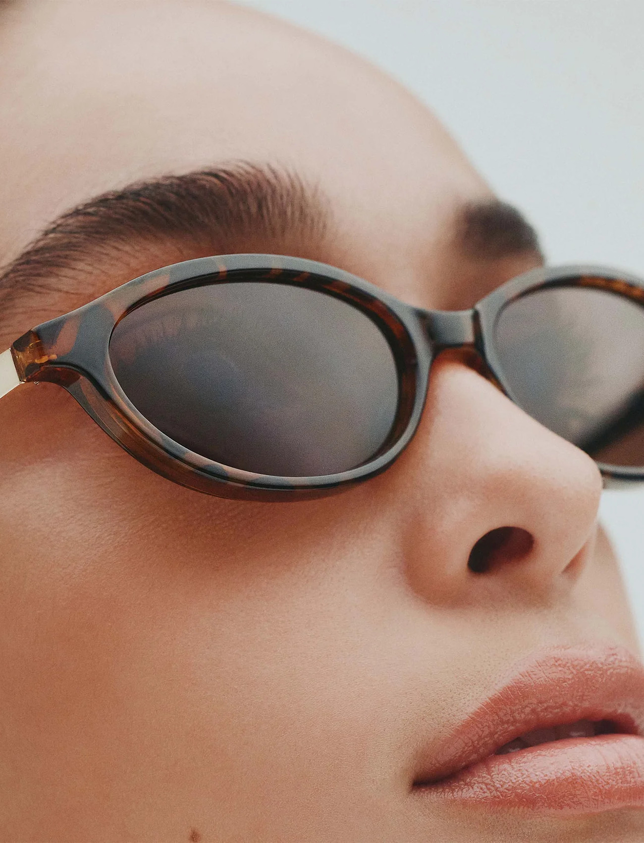 Le Specs Duskfall, One Size, Brown, Solbriller > Katteøjesolbriller, Dame