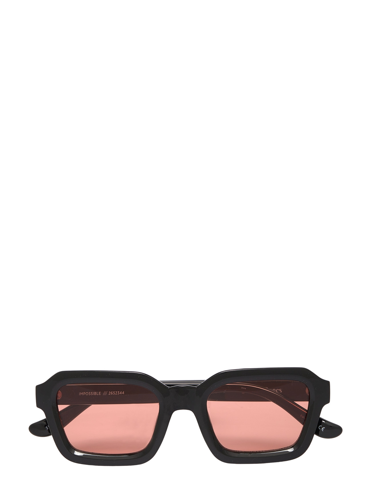 Le Specs Impossible, One Size, Black, Solbriller > Solbriller Med Firkantet Stel, Dame
