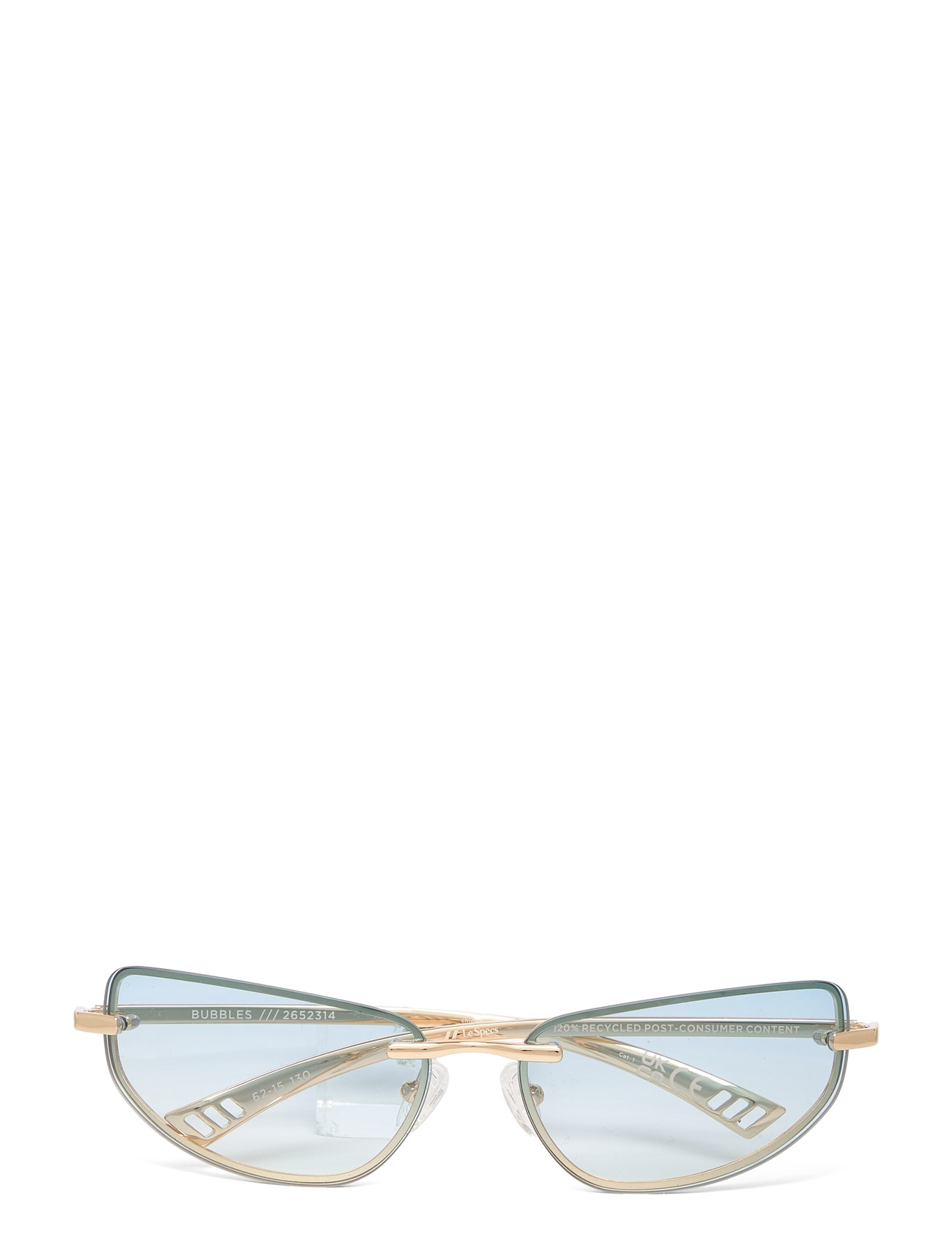 Le Specs Le Sustain - Bubbles, One Size, Blue, Solbriller > Katteøjesolbriller, Dame