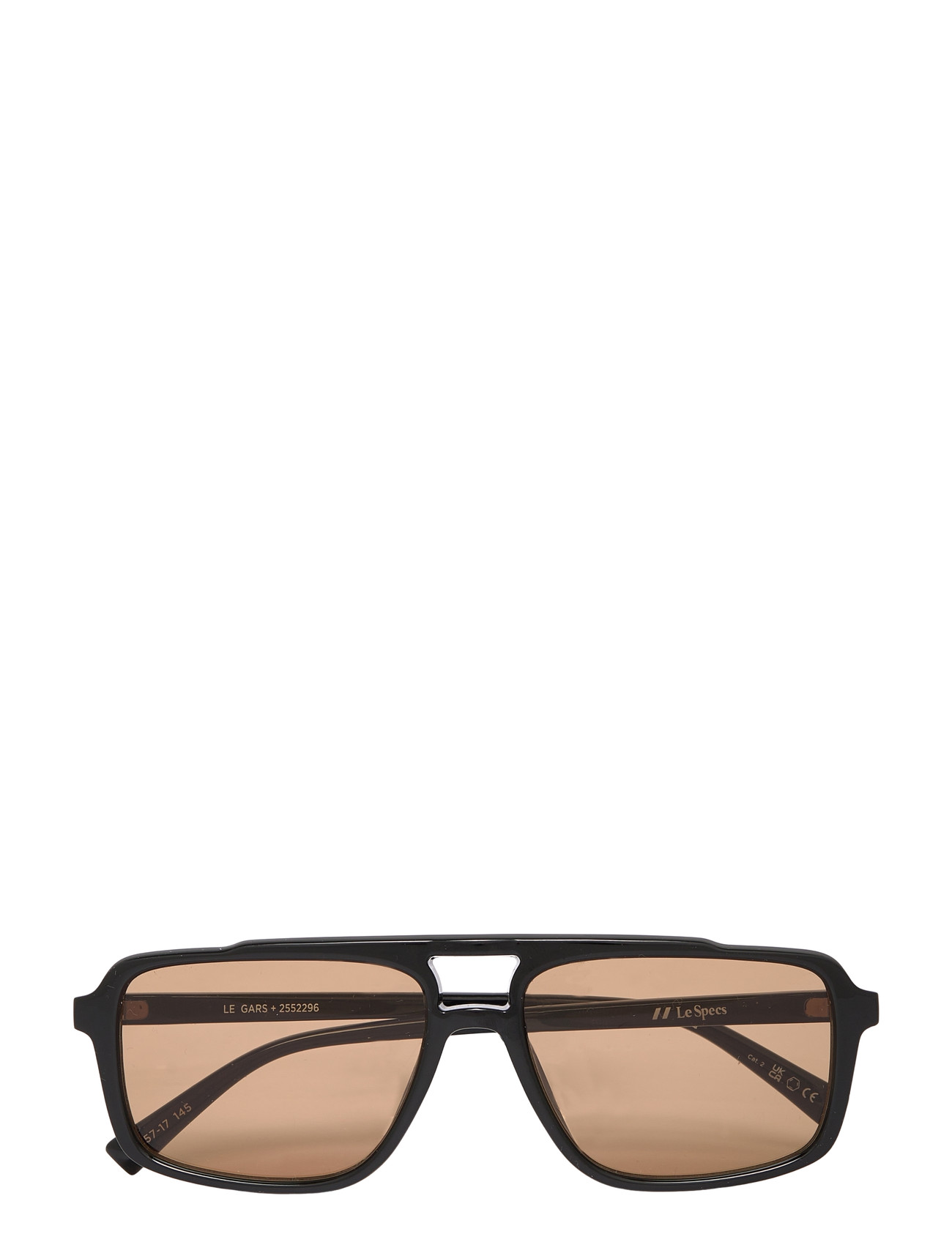 Le Specs Le Gars, One Size, Black, Solbriller > Solbriller Med Firkantet Stel, Dame