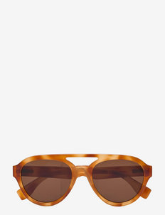 LE SPECS x SOLID & STRIPED - JETTIES - rund form - vintage tort w/ brown mono les