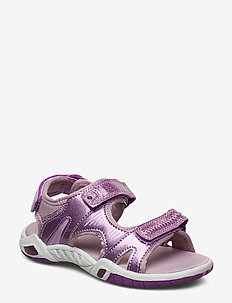 Puula - sandaler med rem - purple