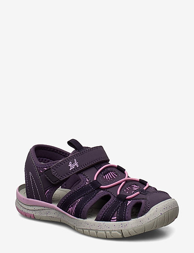 Salo - stropp-sandaler - dk purple