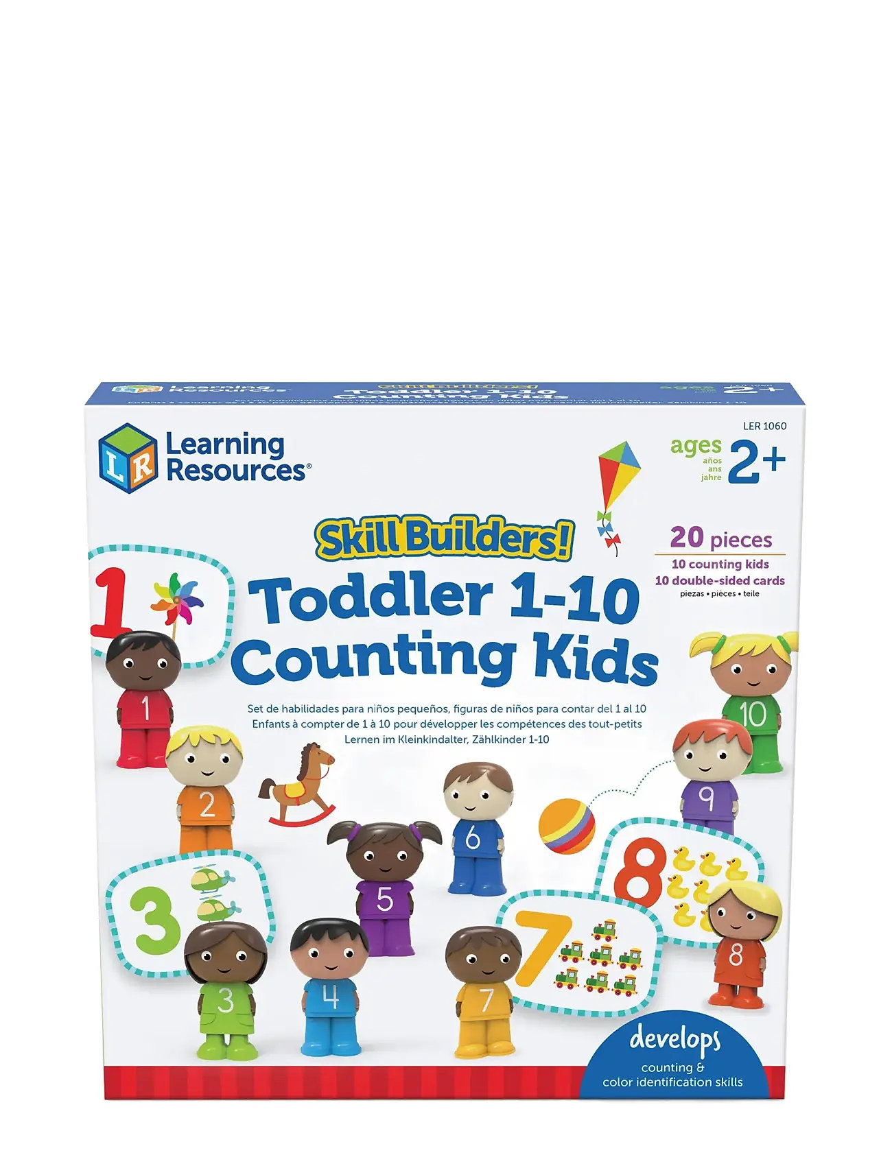 Skill Builders! Toddler 1-10 Counting Kids Toys Puzzles And Games Games Educational Games White Learning Resources