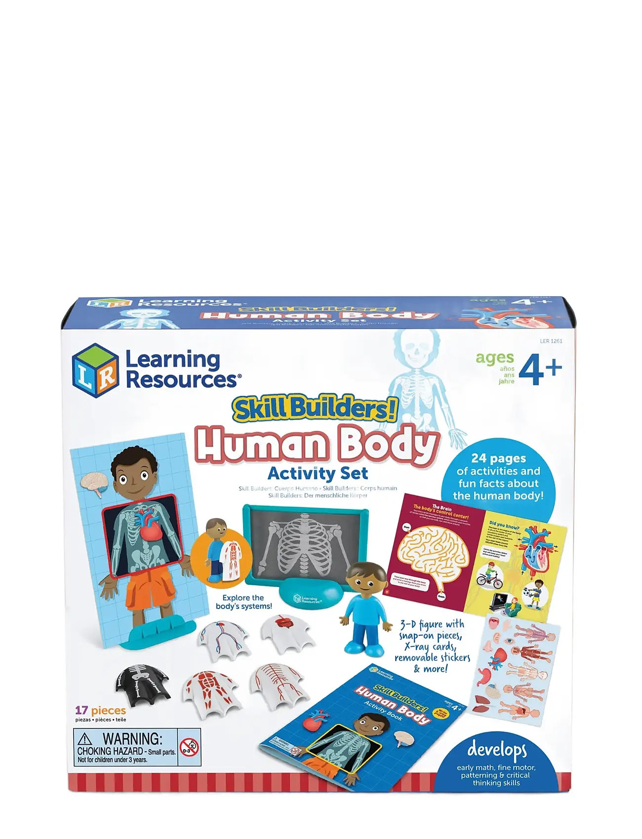 Skill Builders! Human Body Toys Puzzles And Games Games Educational Games White Learning Resources
