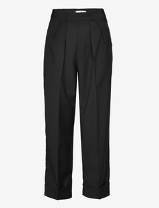 LODOS PANTS - spodnie proste - black