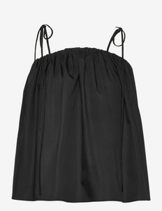 Muro top - sleeveless blouses - black