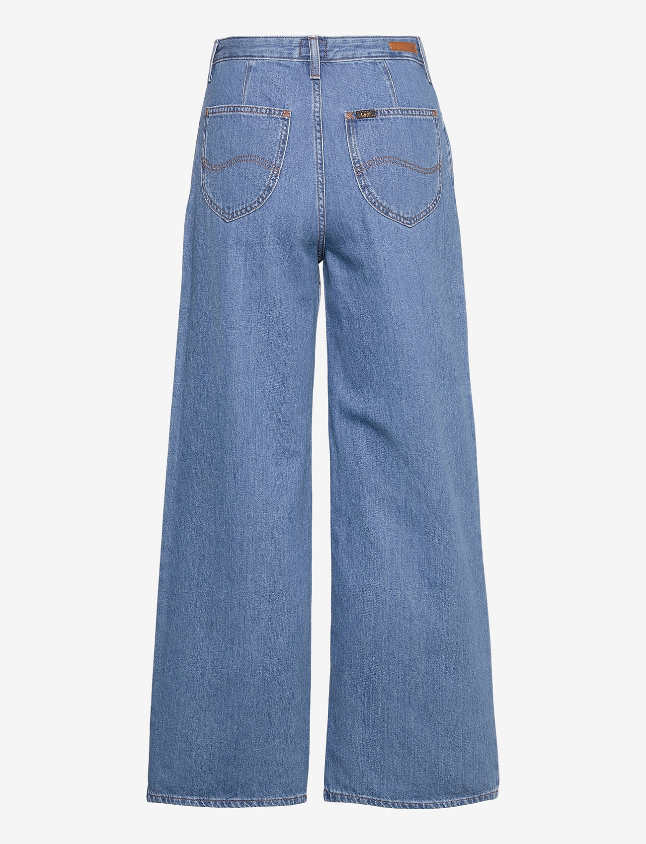 lee high rise wide leg jeans