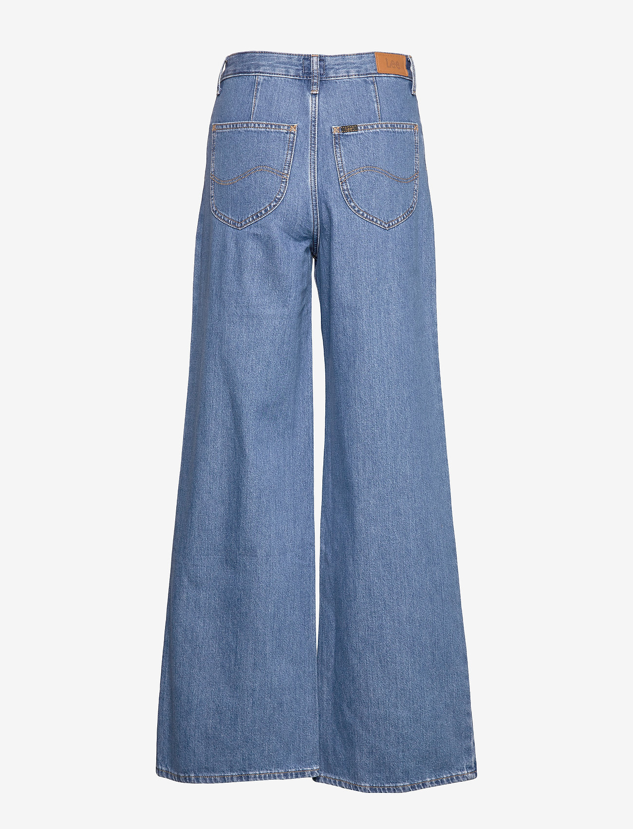 Lee Jeans Super High A Line Fl (Clean Rosewood) - 800 kr | Boozt.com