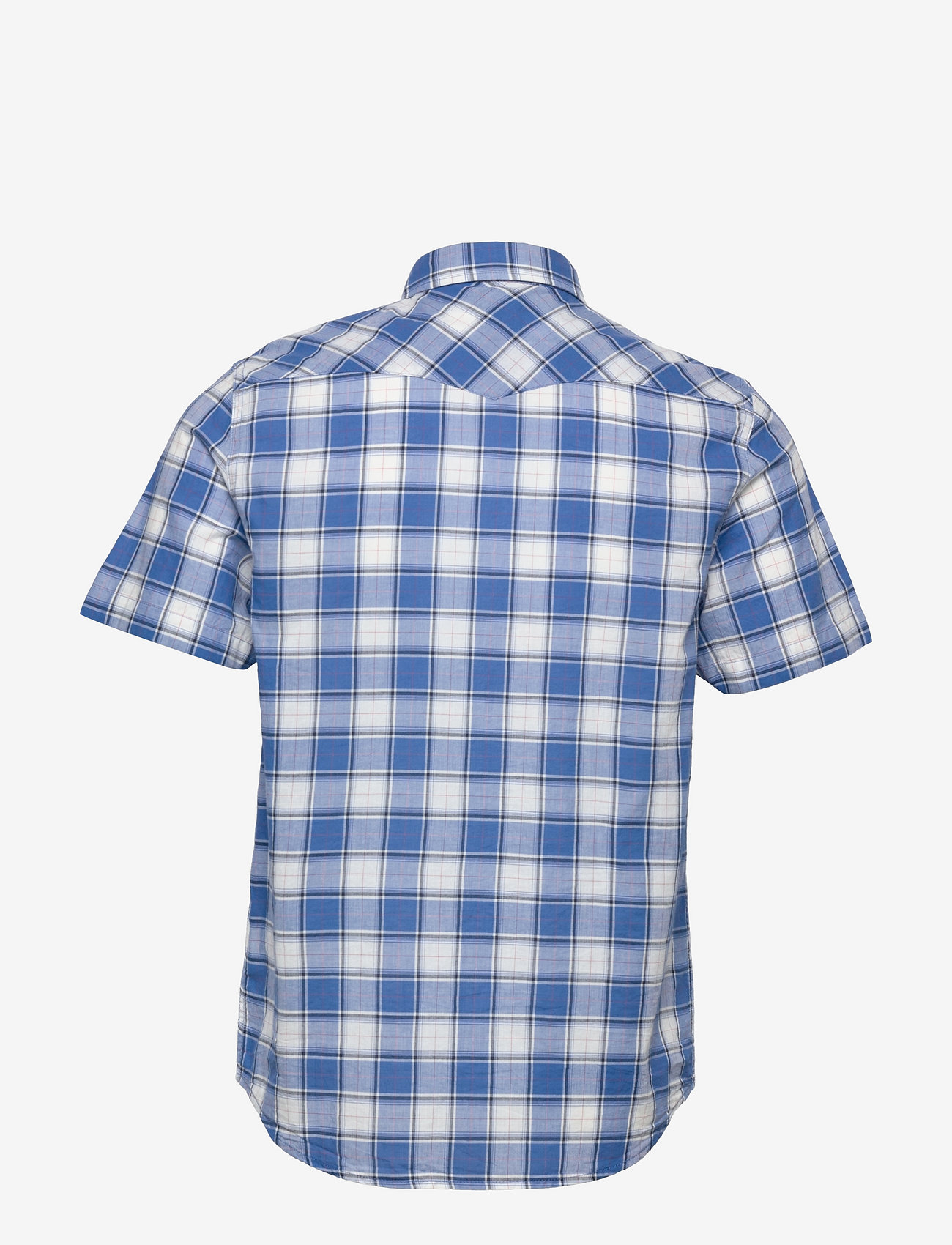 Lee Jeans - SS WESTERN SHIRT - koszule w kratkę - blue union - 1