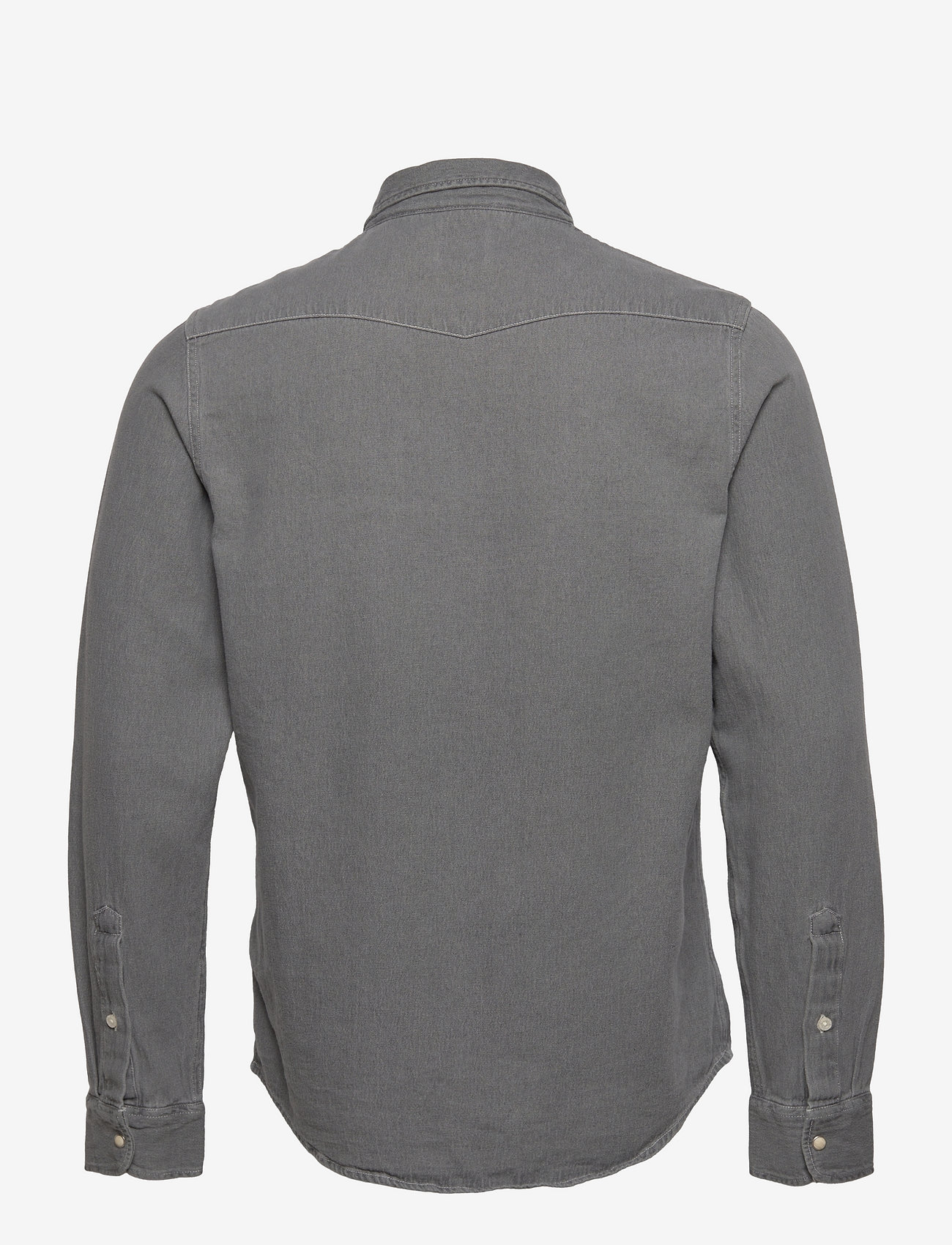 Lee Jeans - REGULAR WESTERN - podstawowe koszulki - steel grey - 1