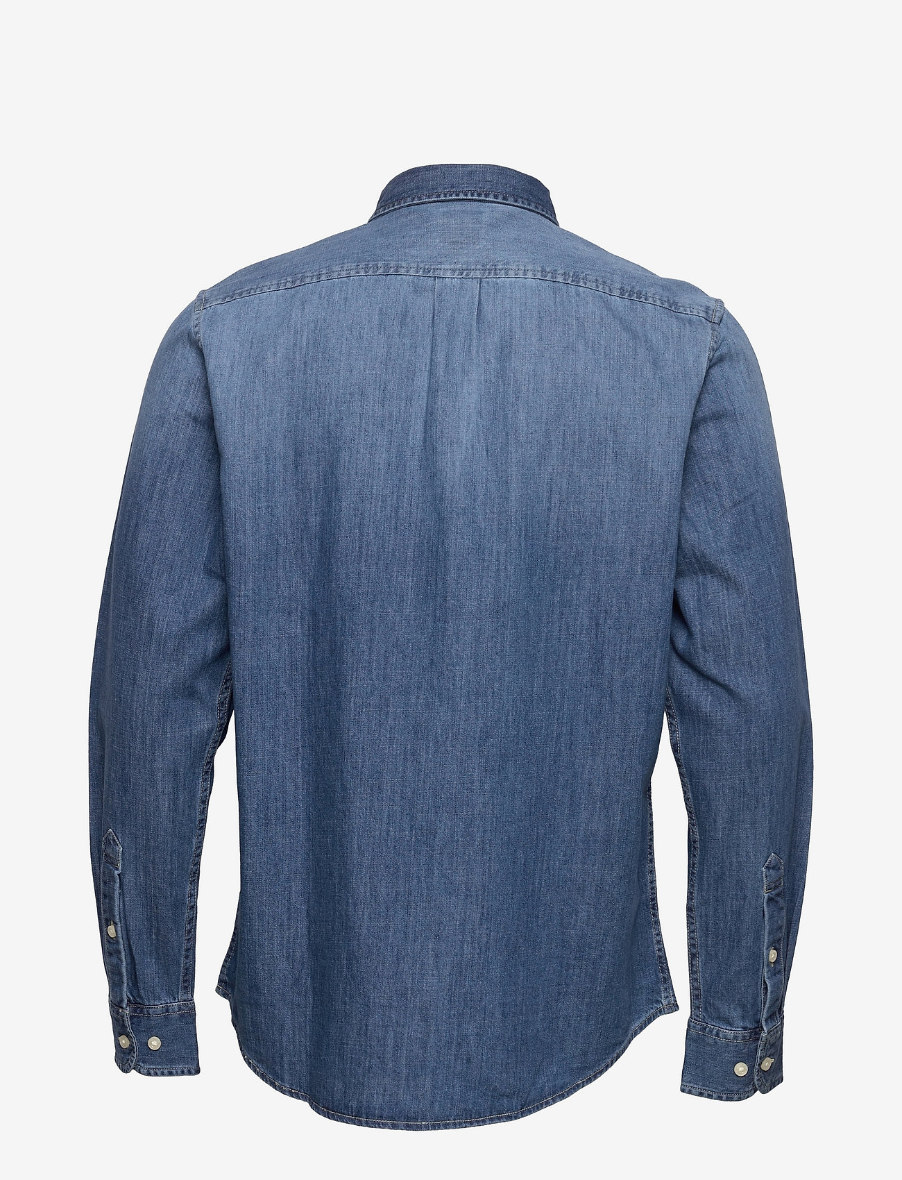 Lee Jeans - REGULAR WESTERN - podstawowe koszulki - dipped blue - 1