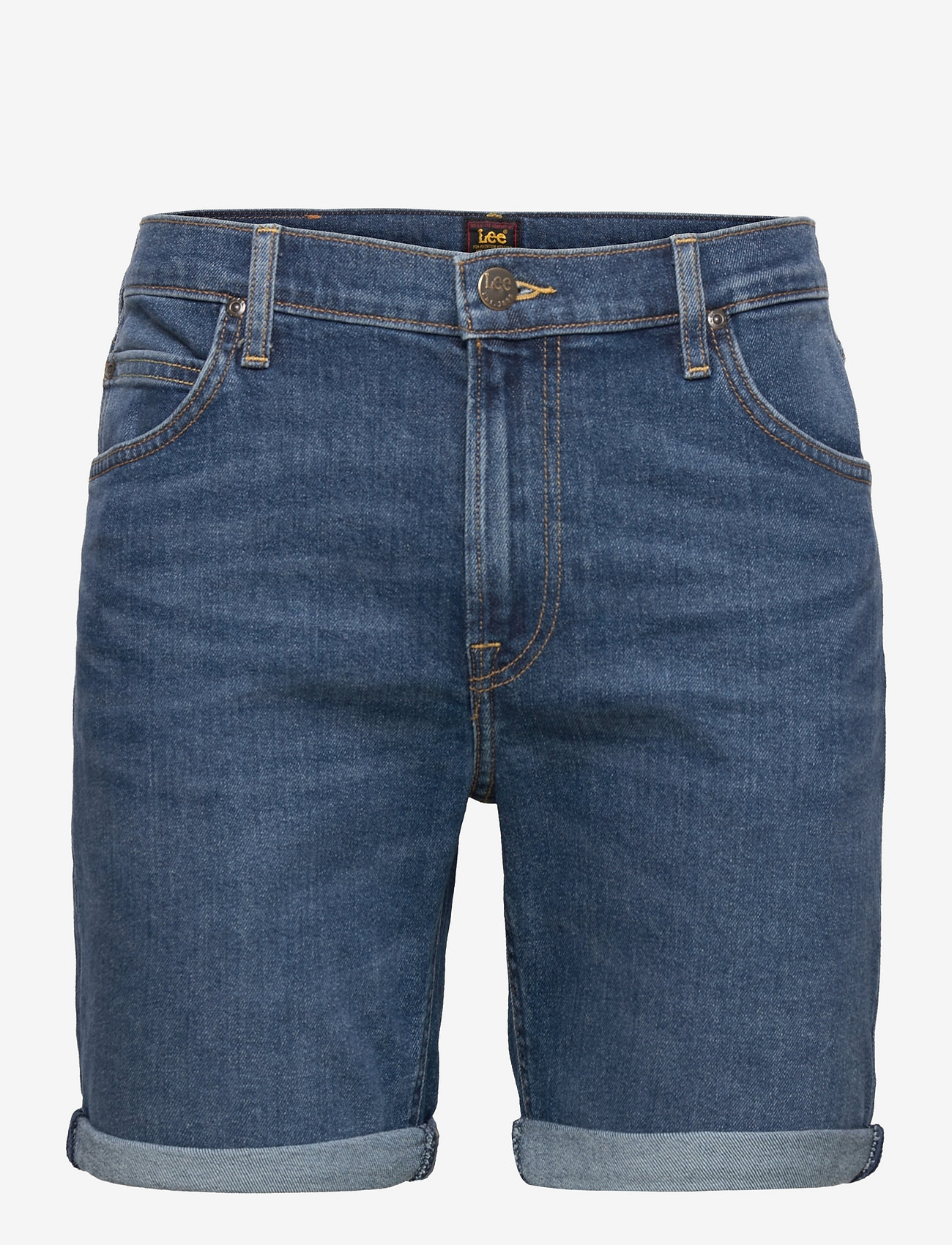 Lee Jeans - RIDER SHORT - jeansowe szorty - worn in cody - 0