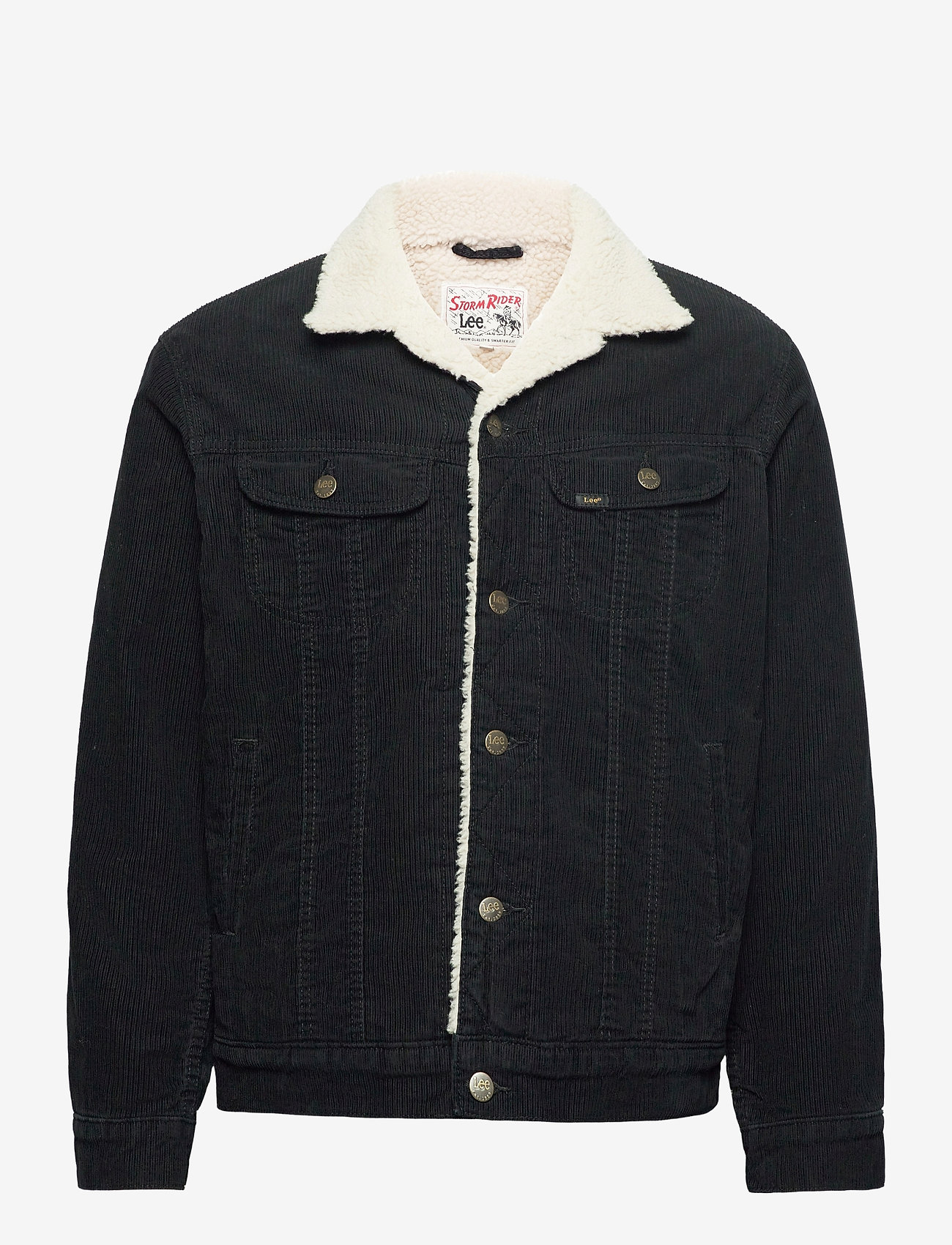Black sherpa jacket Clearance