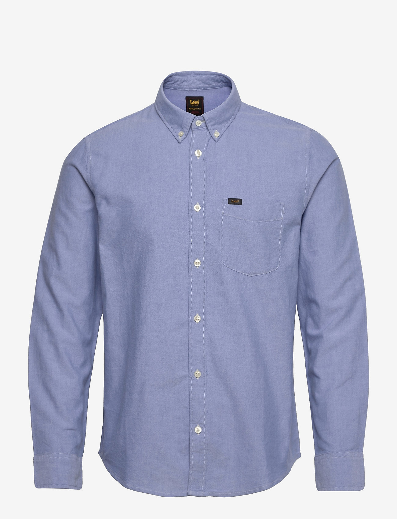Lee Jeans - LEE BUTTON DOWN - podstawowe koszulki - washed blue - 0