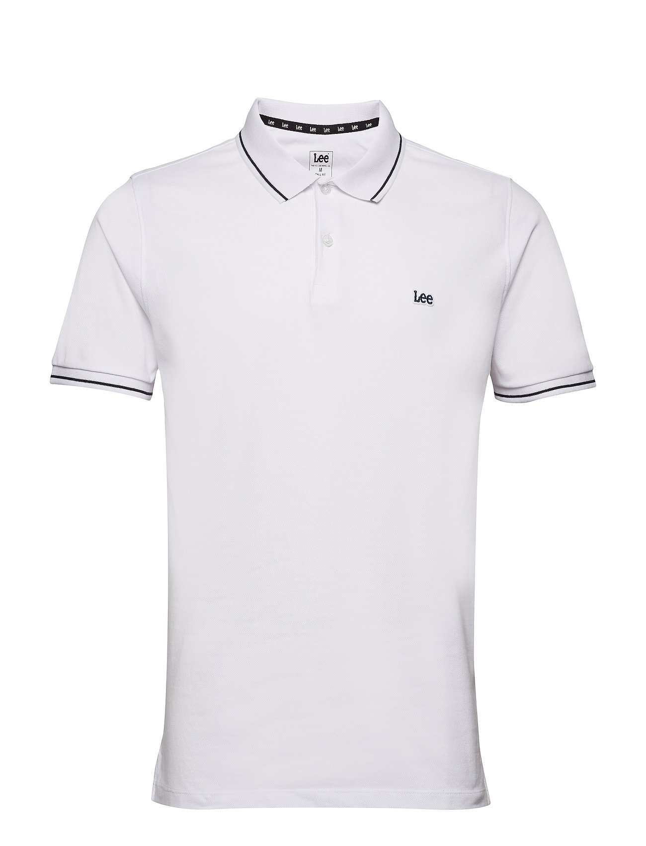 Pique Polo White Lee Jeans