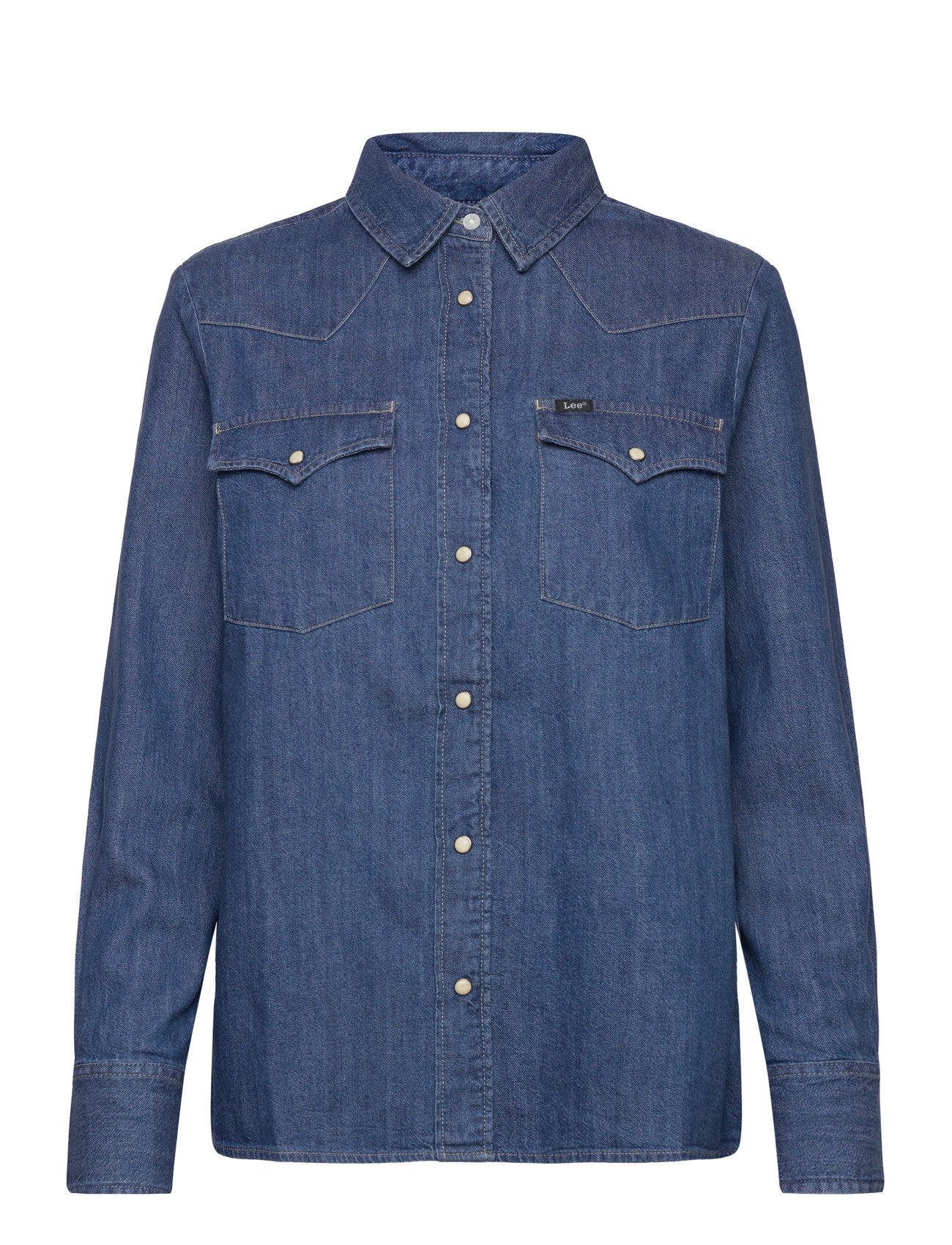 Lee Jeans Western Shirt Blå