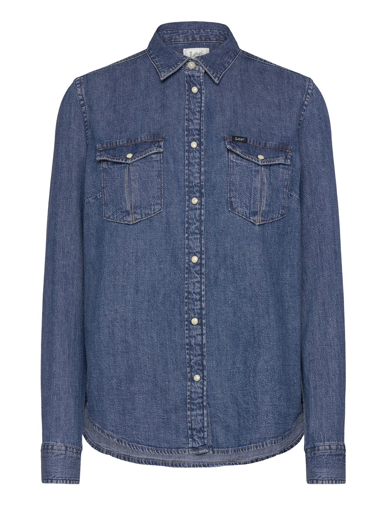 Regular Western Shirt Blue Lee Jeans