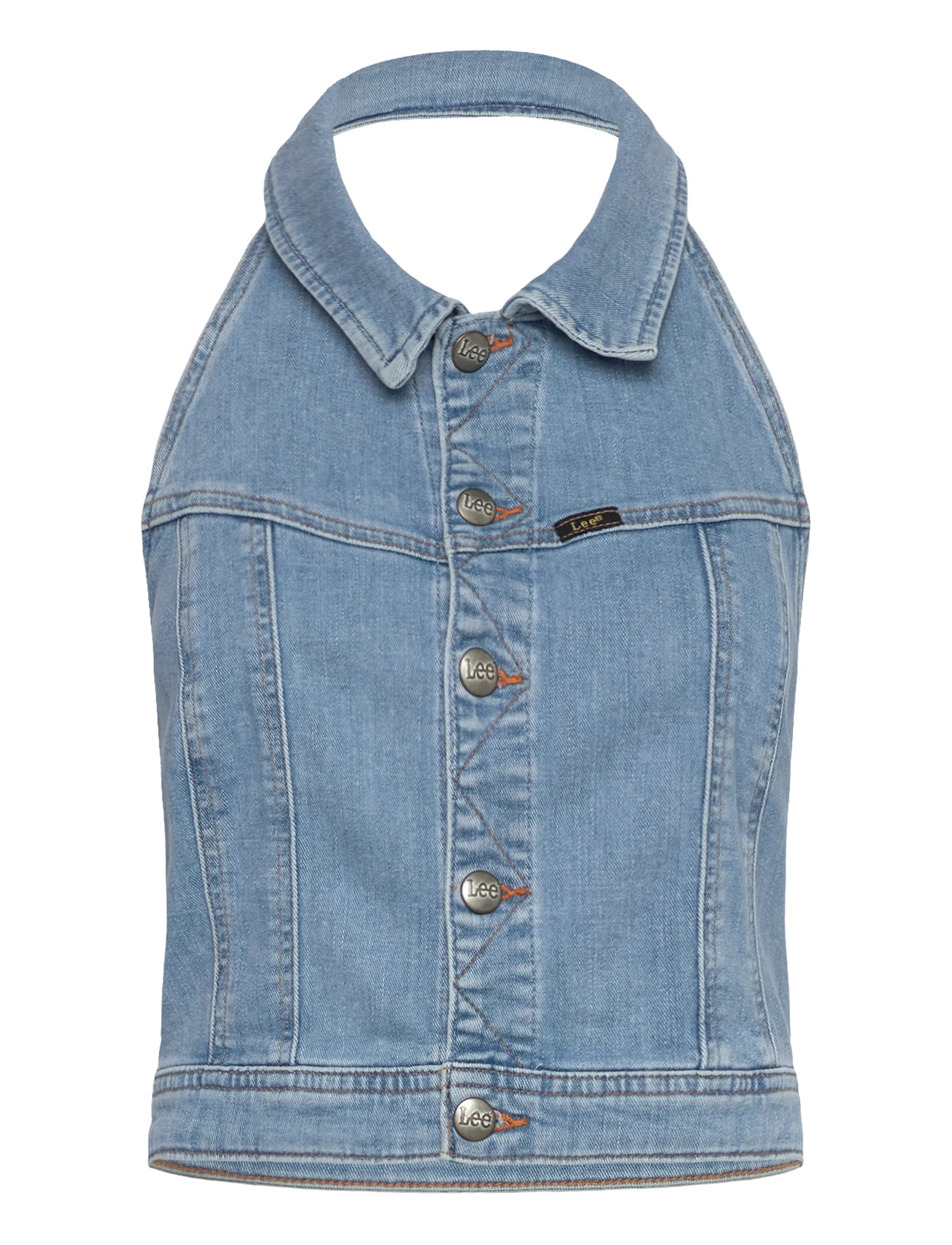 LEE JEANS Double Seamed Halter Blau - XL - Damen