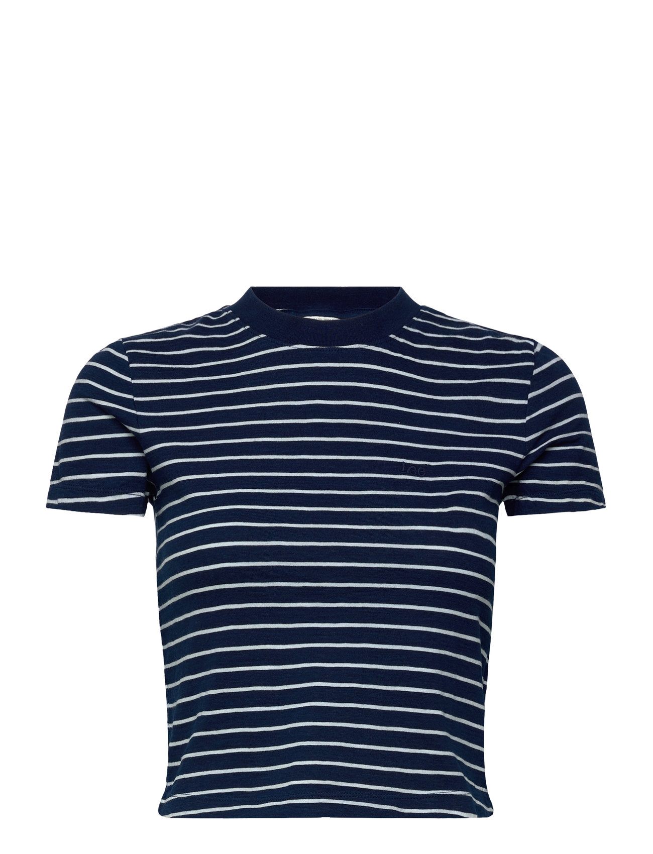LEE JEANS Cropped Tee Navy - L - Damen