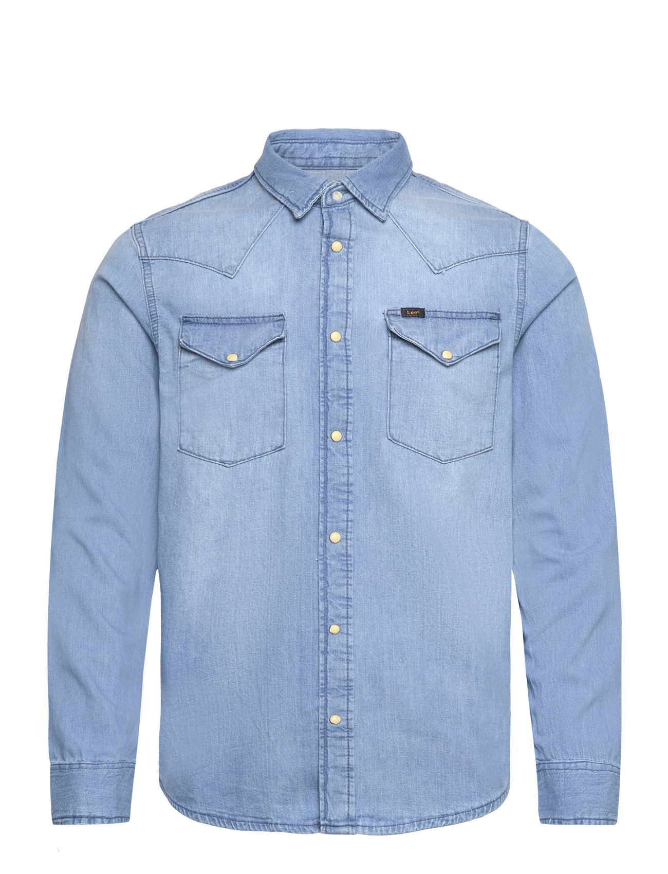 Lee Jeans Regular Western Shirt Blå