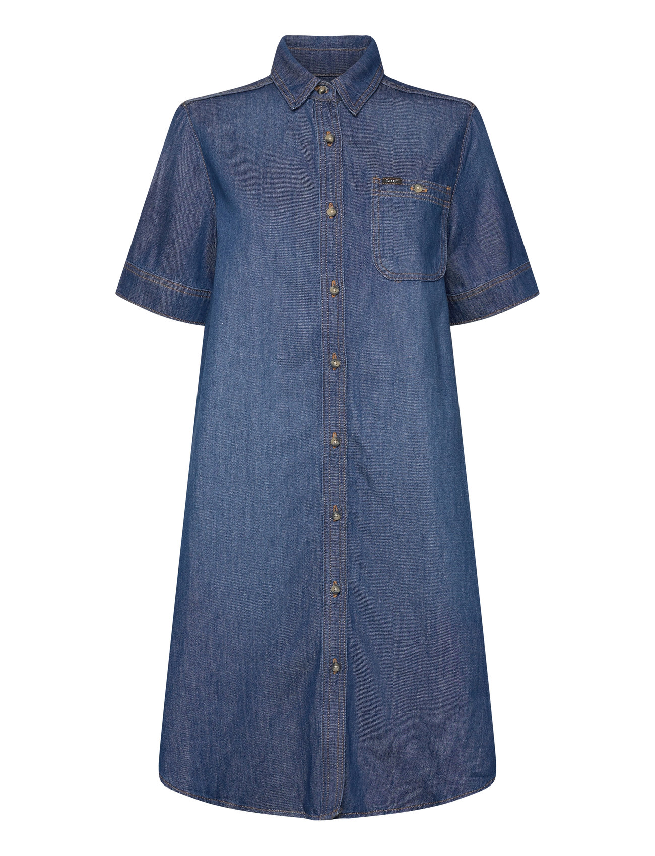 Lee Jeans All Purpose A Line Dress Blå