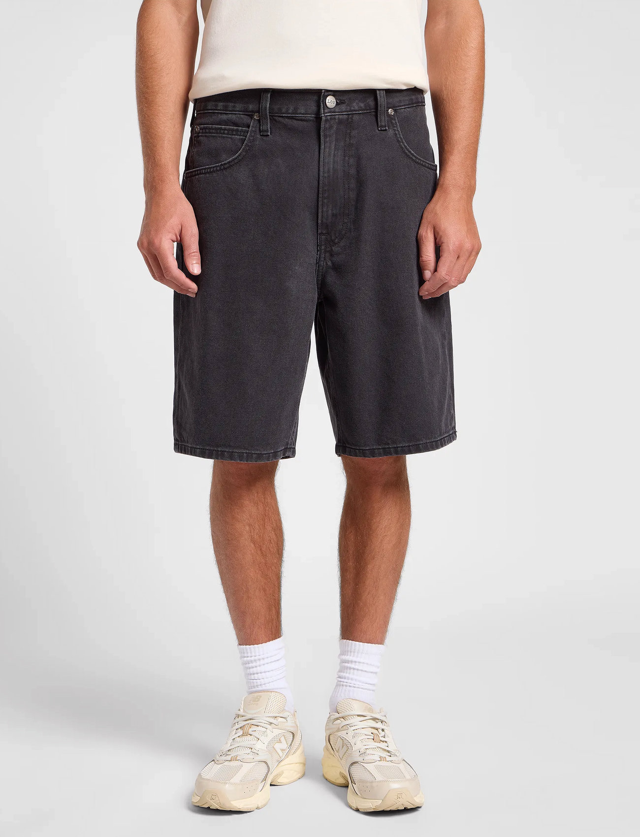 Lee Jeans Asher Short, 32, Black, Shorts > Denim, Herre