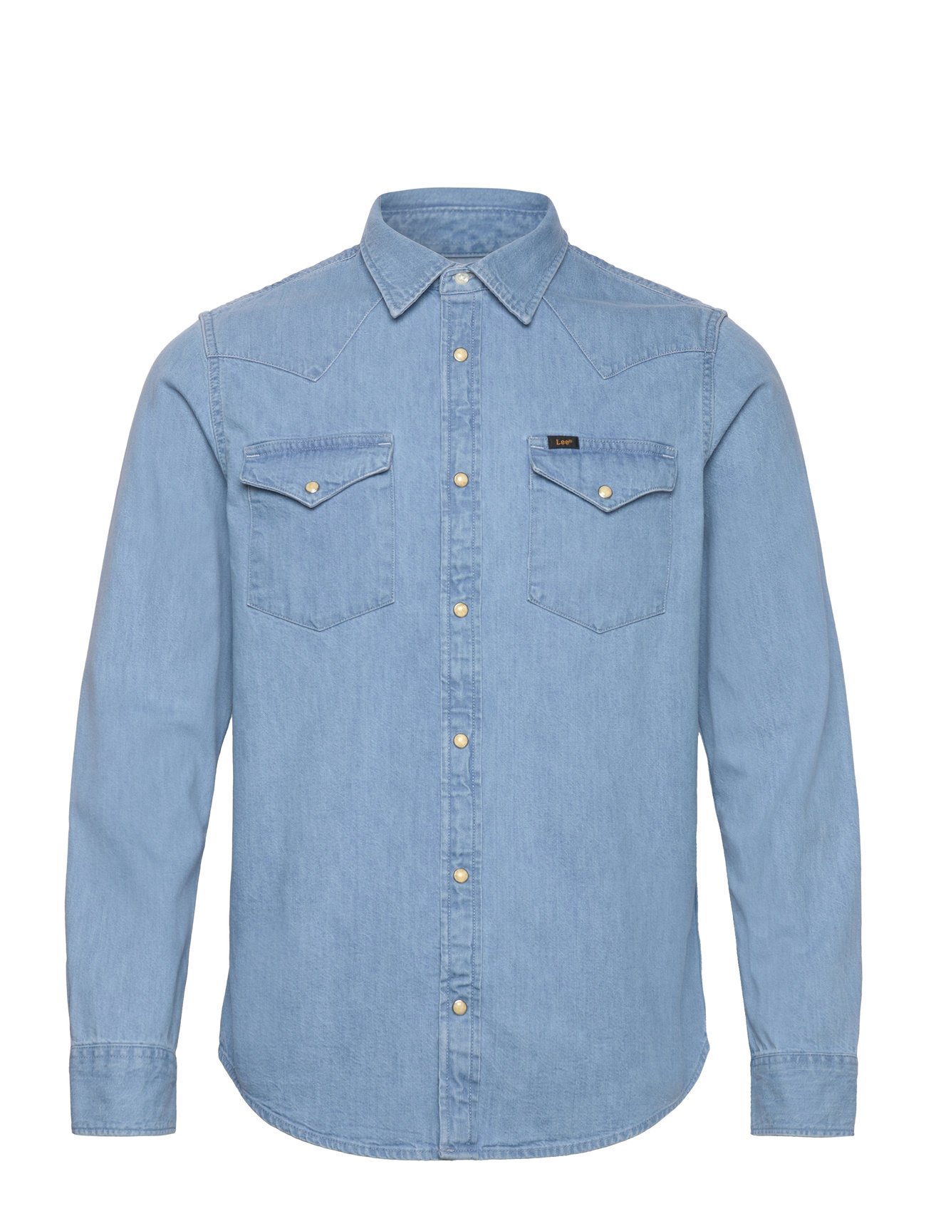 Lee Jeans Regular Western Shirt Blå