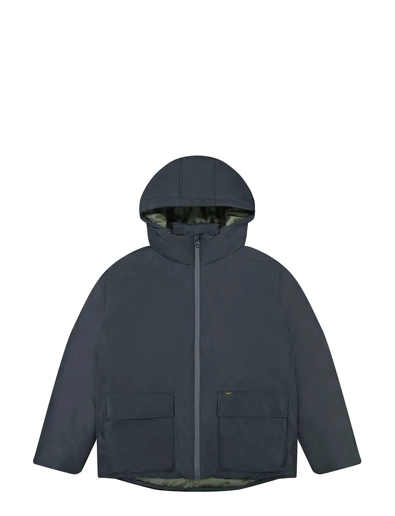 LEE JEANS Hooded Kurz Puffer Schwarz - M - Herren