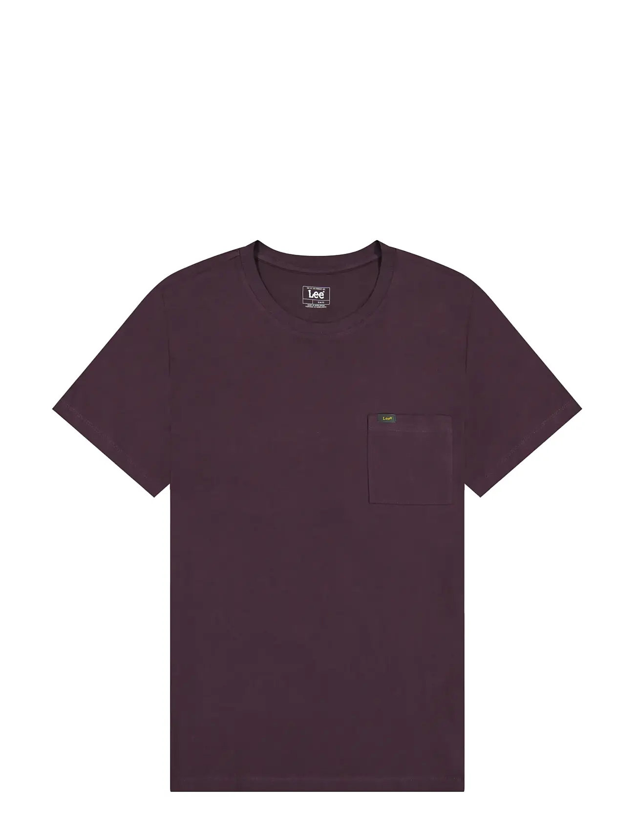 LEE JEANS Ultimate Pocket Tee Burgundy - S - Herren