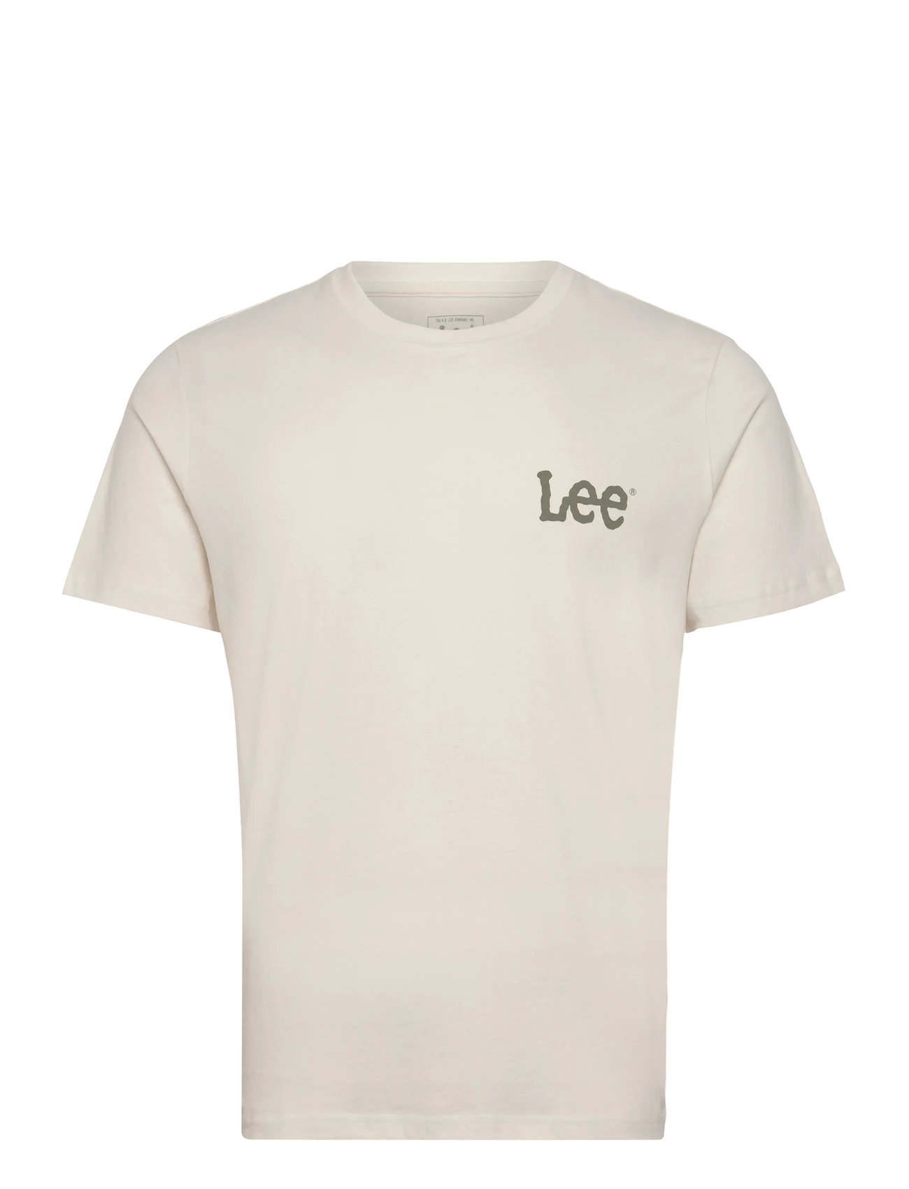 LEE JEANS Medium Wobbly Lee Tee Cream - XL - Herren