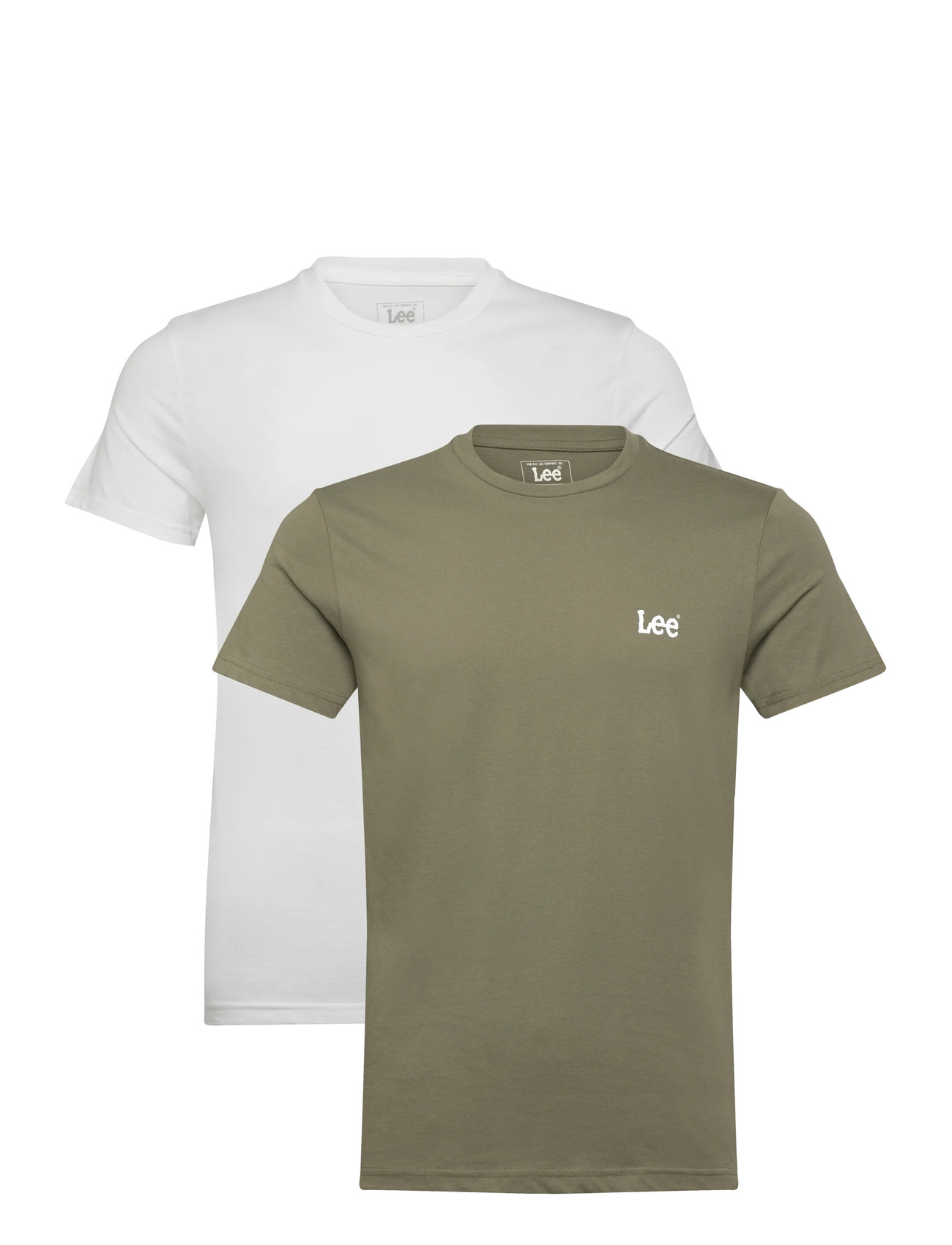 LEE JEANS Twin Pack Crew Patterned - XXL - Herren