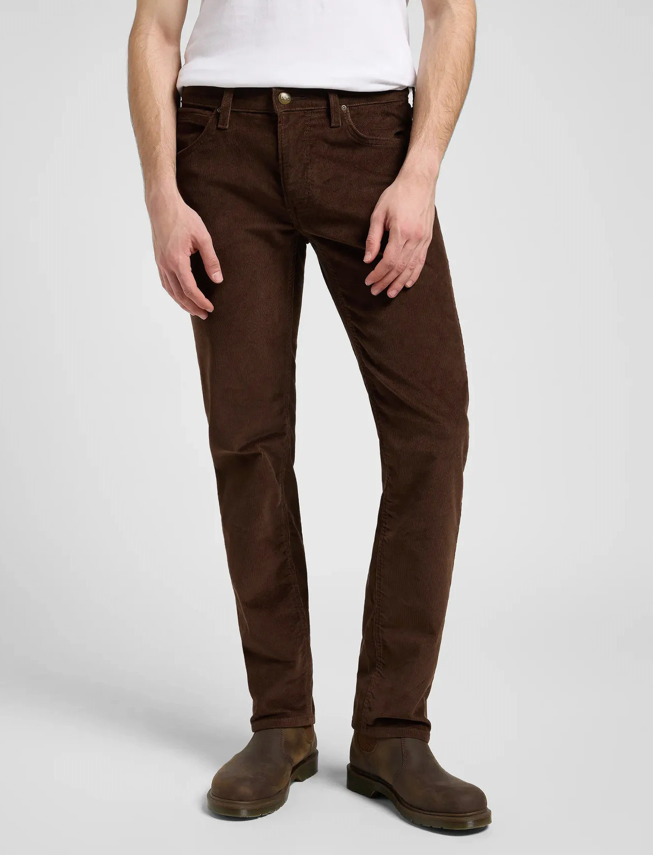 Lee Jeans Daren Zip Fly, 30 x 30, Burgundy, Jeans > Almindelige, Herre