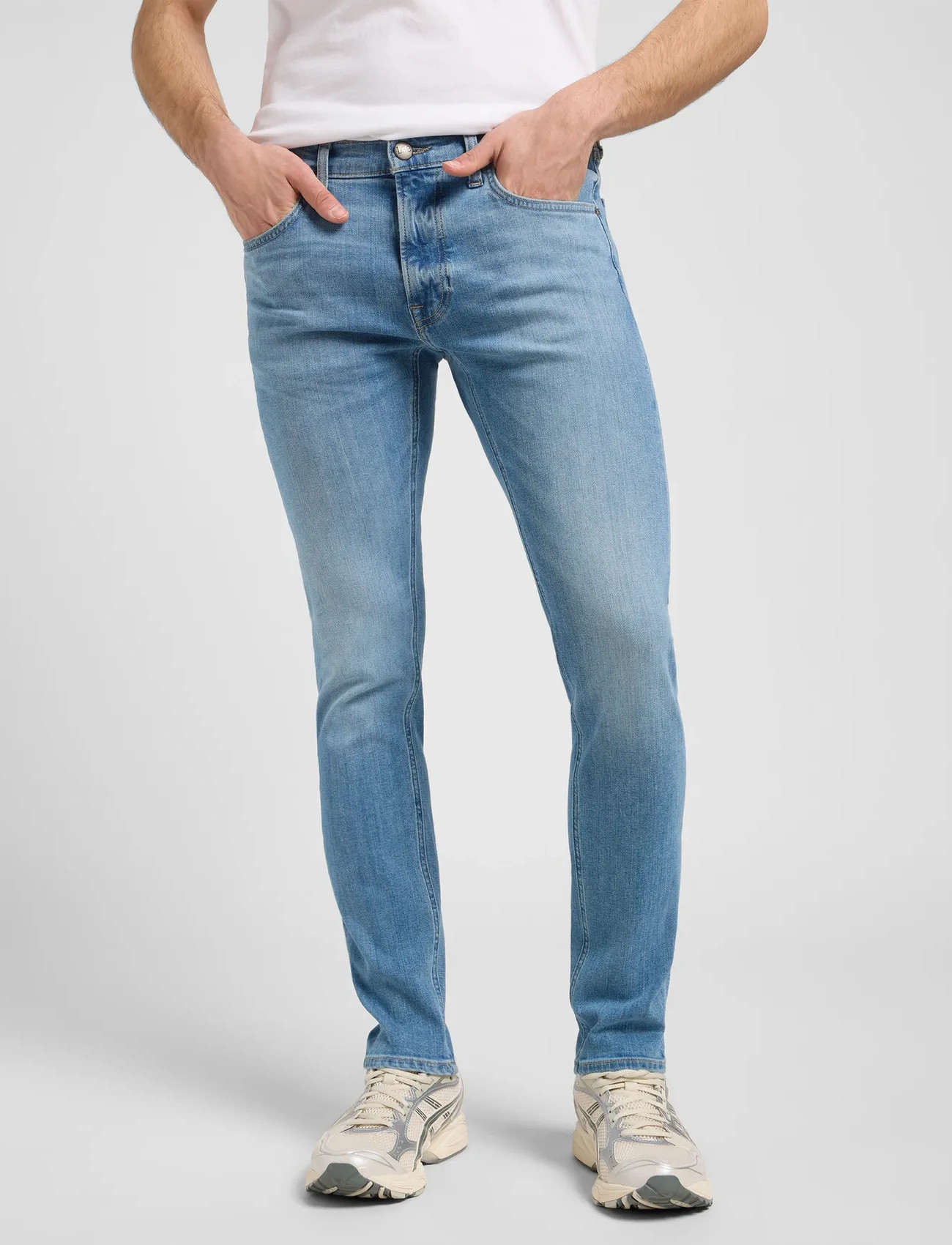 Lee Jeans Luke, 33 x 34, Blue, Jeans > Almindelige, Herre