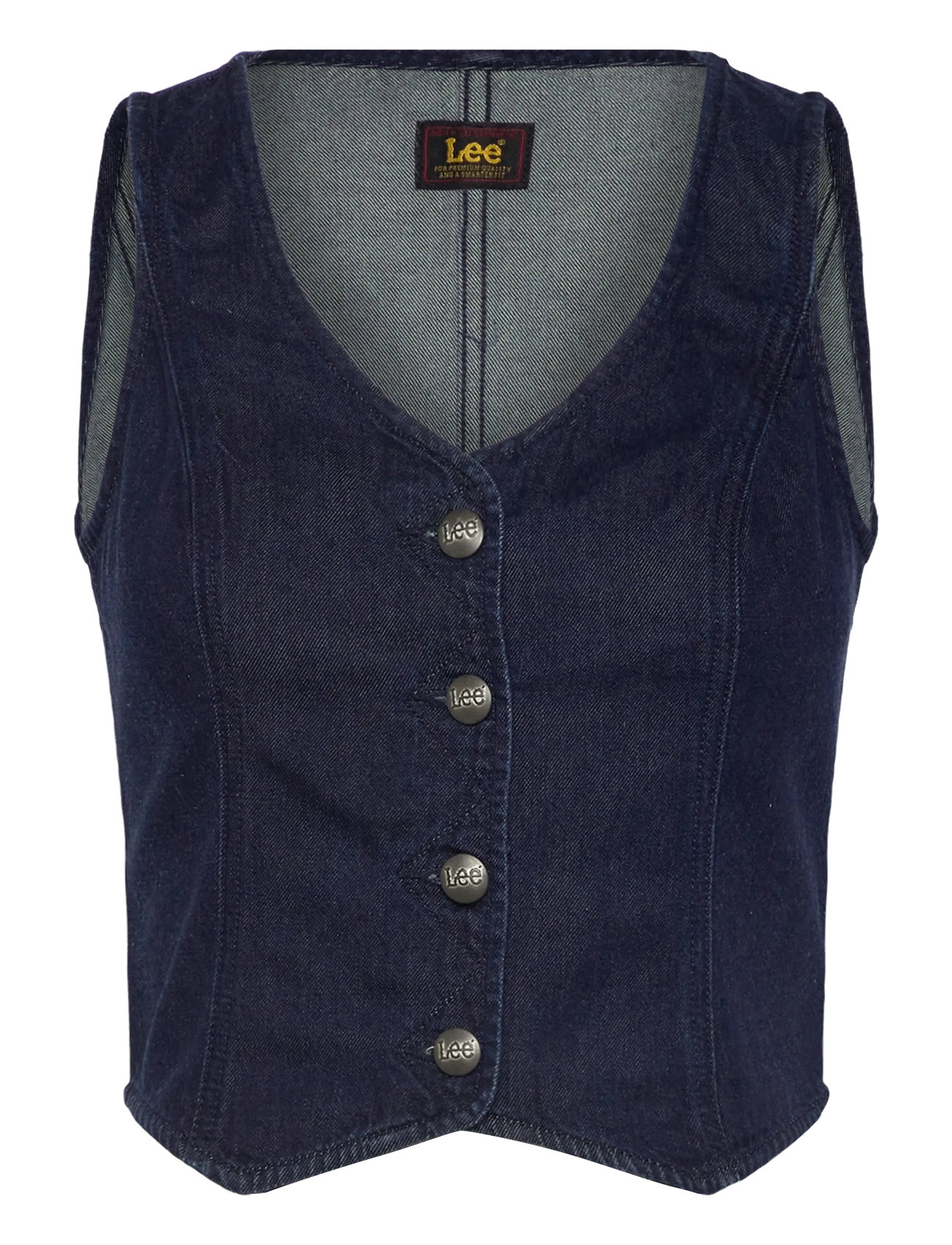 LEE JEANS Fitted Vest Navy - XS - Damen