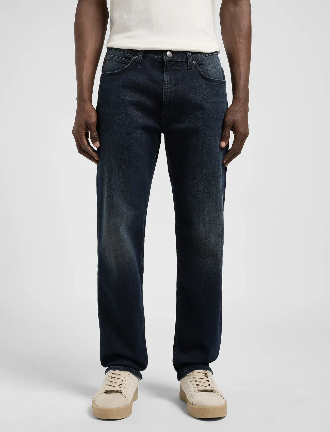Lee Jeans West, 31 x 30, Navy, Jeans > Almindelige, Herre
