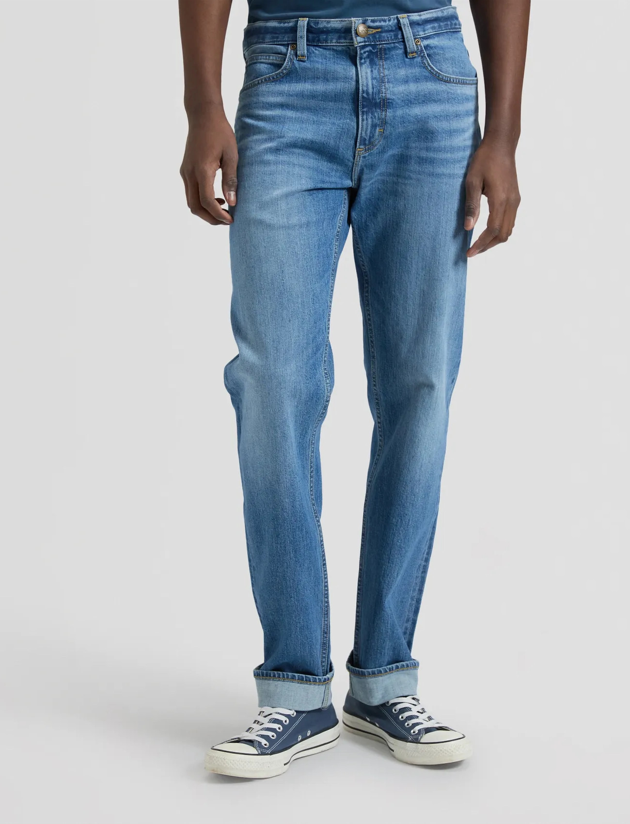 Lee Jeans West, 30 x 34, Blue, Jeans > Afslappede, Herre