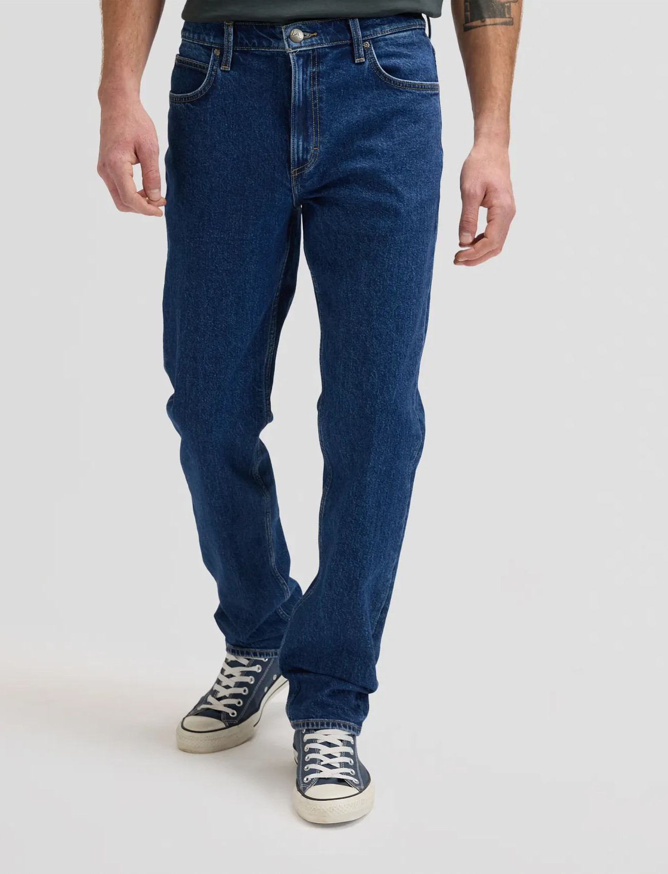 Lee Jeans West, 32 x 32, Blue, Jeans > Afslappede, Herre