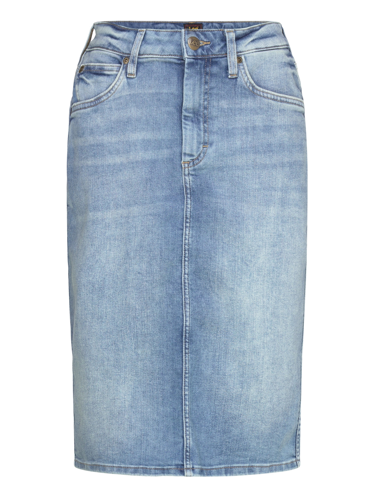 LEE JEANS Midi Rock Blau - 30x00 - Damen
